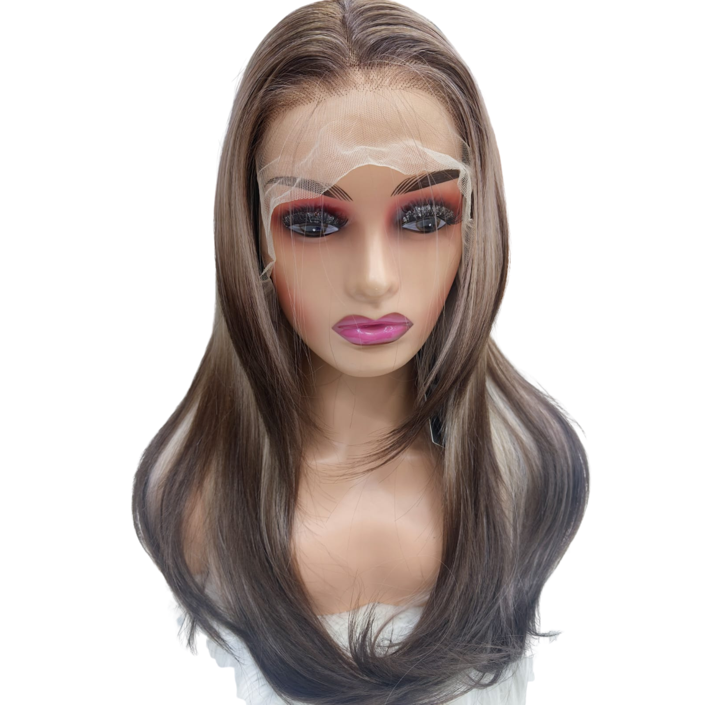 Futura fiber wig - 20inch Ombre Blond with dark ends