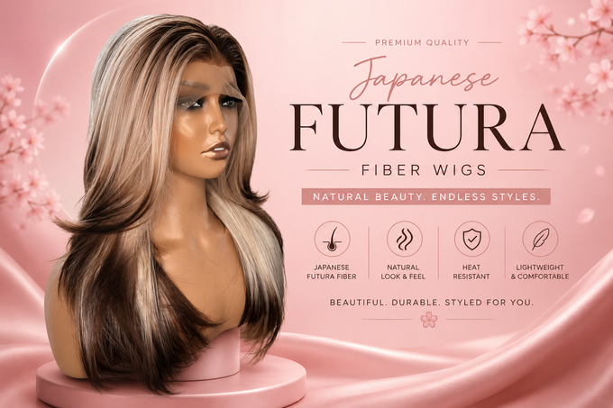 Japanese futura fiber wigs