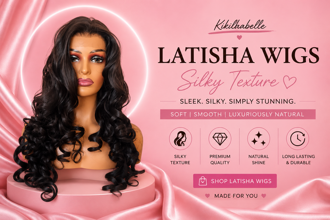 Latisha wigs - silky texture