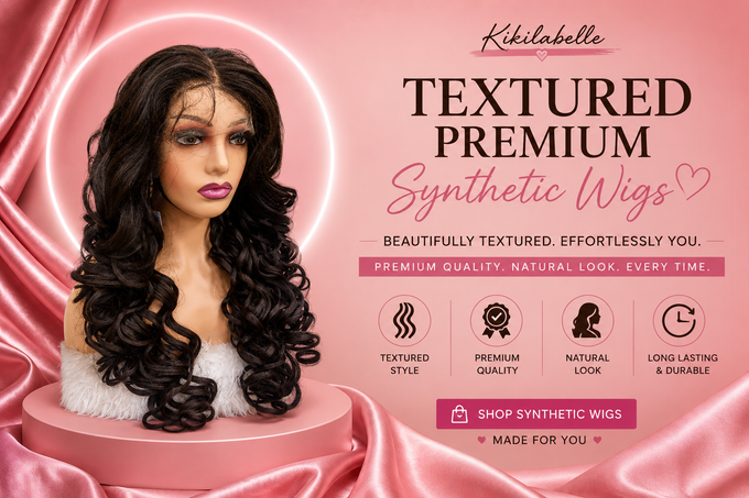 Textured Premium Synthetic wigs