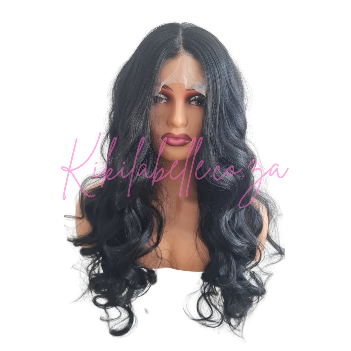 Tehillah - 24" Japanese Futura fiber - wavy - black