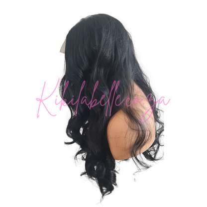 Tehillah - 24" Japanese Futura fiber - wavy - black