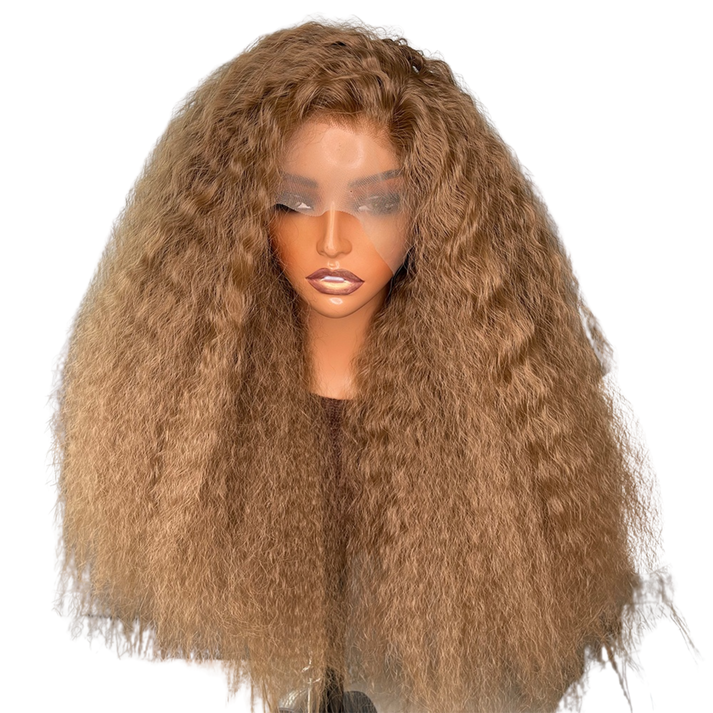 Futura lace front curly wig - 22inch - Light brown