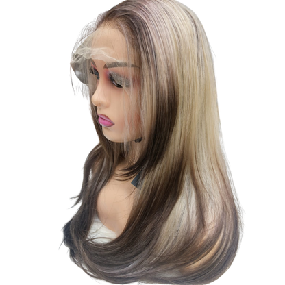 Futura fiber wig - 20inch Ombre Blond with dark ends
