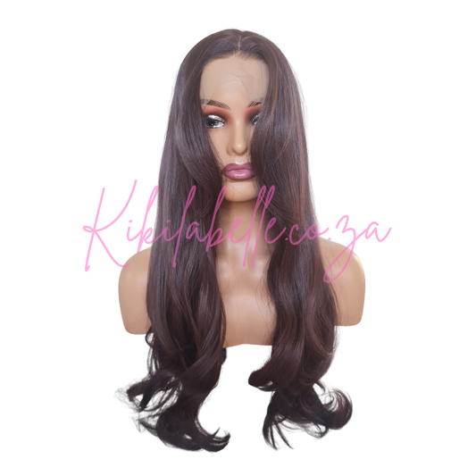 Moriah - 22" Japanese Futura fiber - Layered - Brown