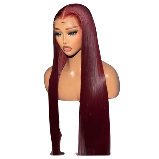 Ruby - 32" bus down human hair blend wig