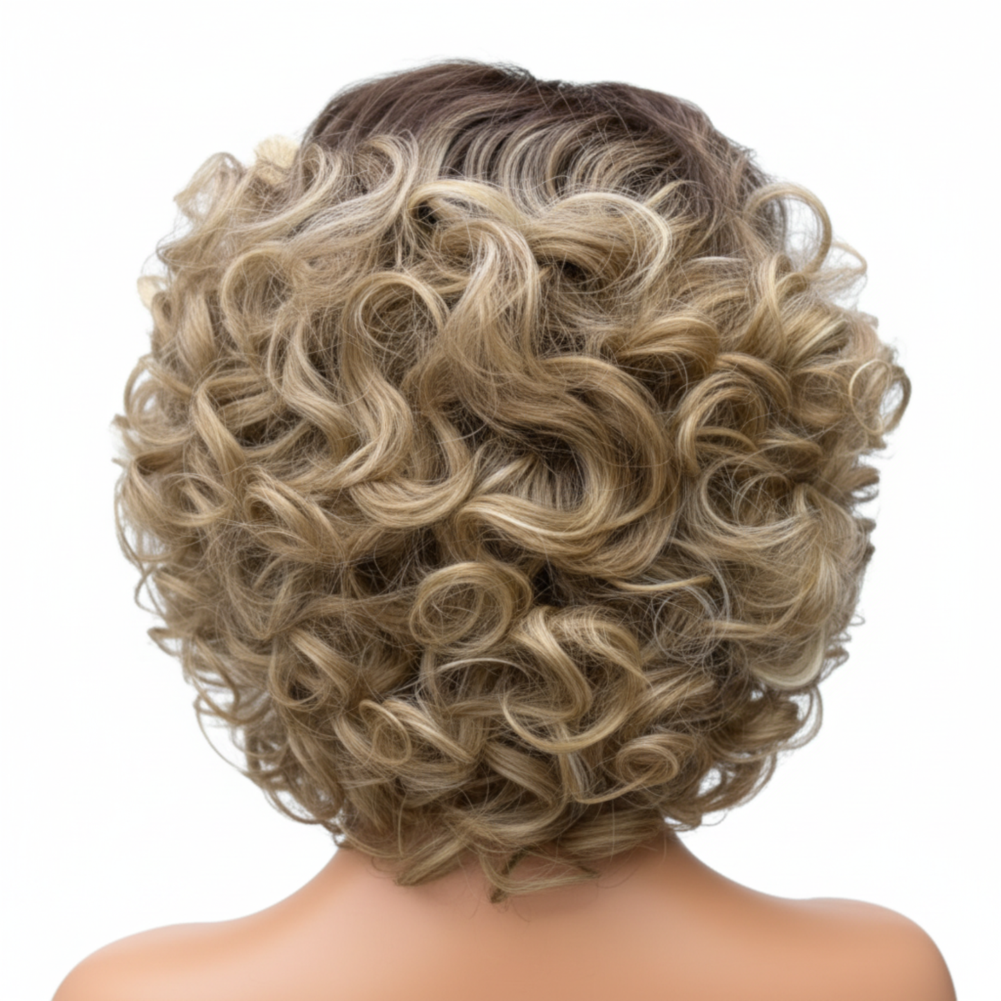 Marilyn Monroe - Flamboyage sand human hair blend wig