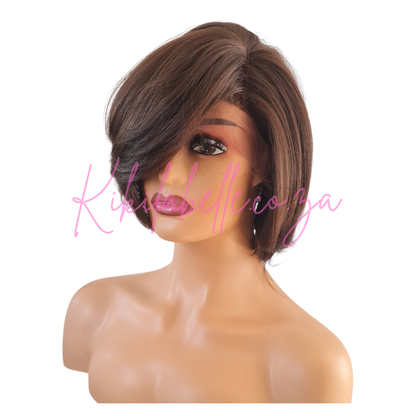 Anika Bob - Swiss lace front wig