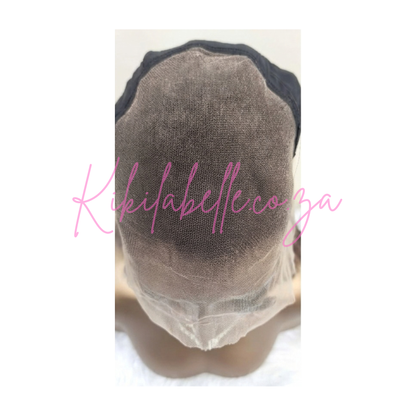 Blow out range - 18" Human hair blend layered wig - Auburn