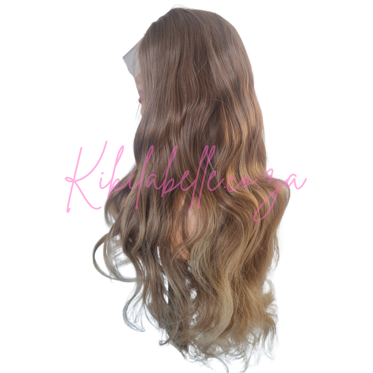 Eliana - 26inch - Human hair blend wig - golden girl