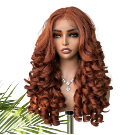 Latisha Textured wig - 24inch - Auburn