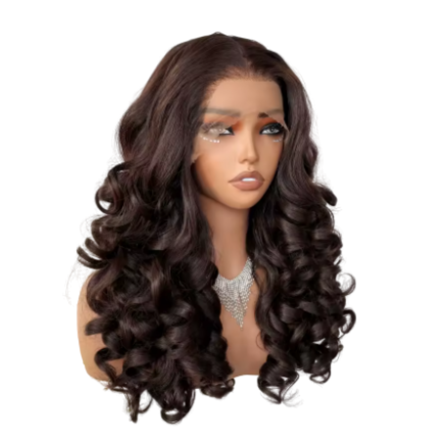 Latisha wig - 24inch - Chocolate brown (Color 2)