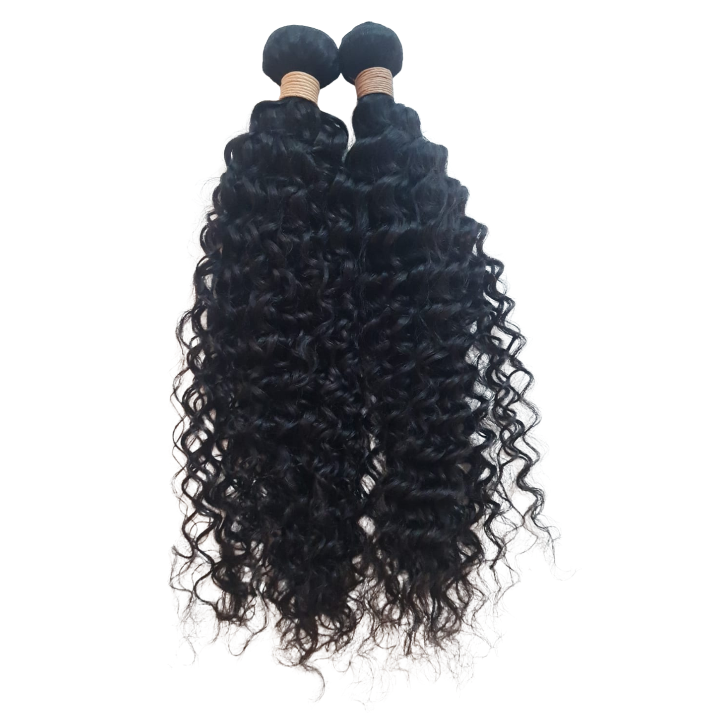 100% Human hair bundles - Curly