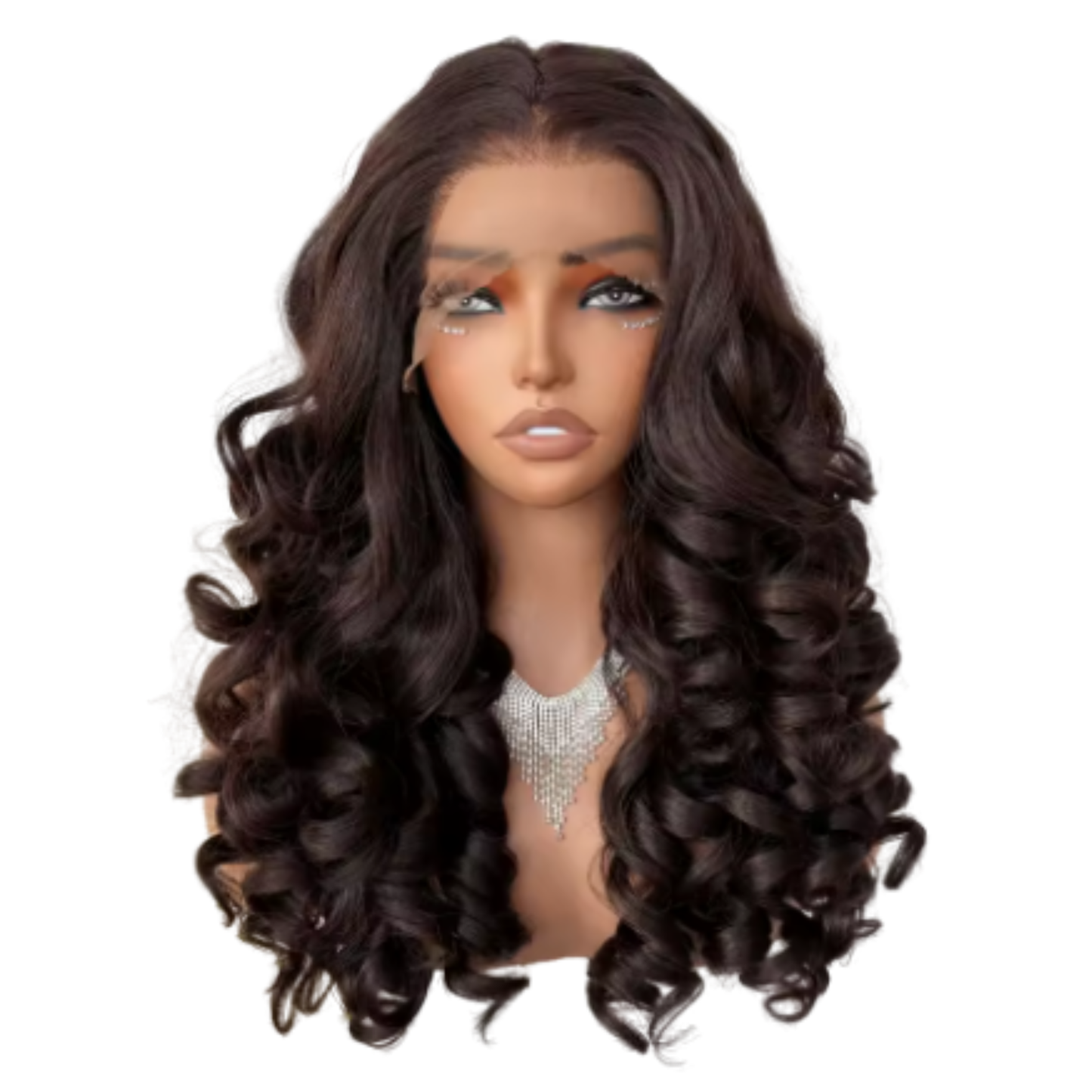 Latisha wig - 24inch - Chocolate brown (Color 2)