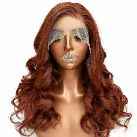 Nuru - 24inch - Futura fiber - Copper - wavy