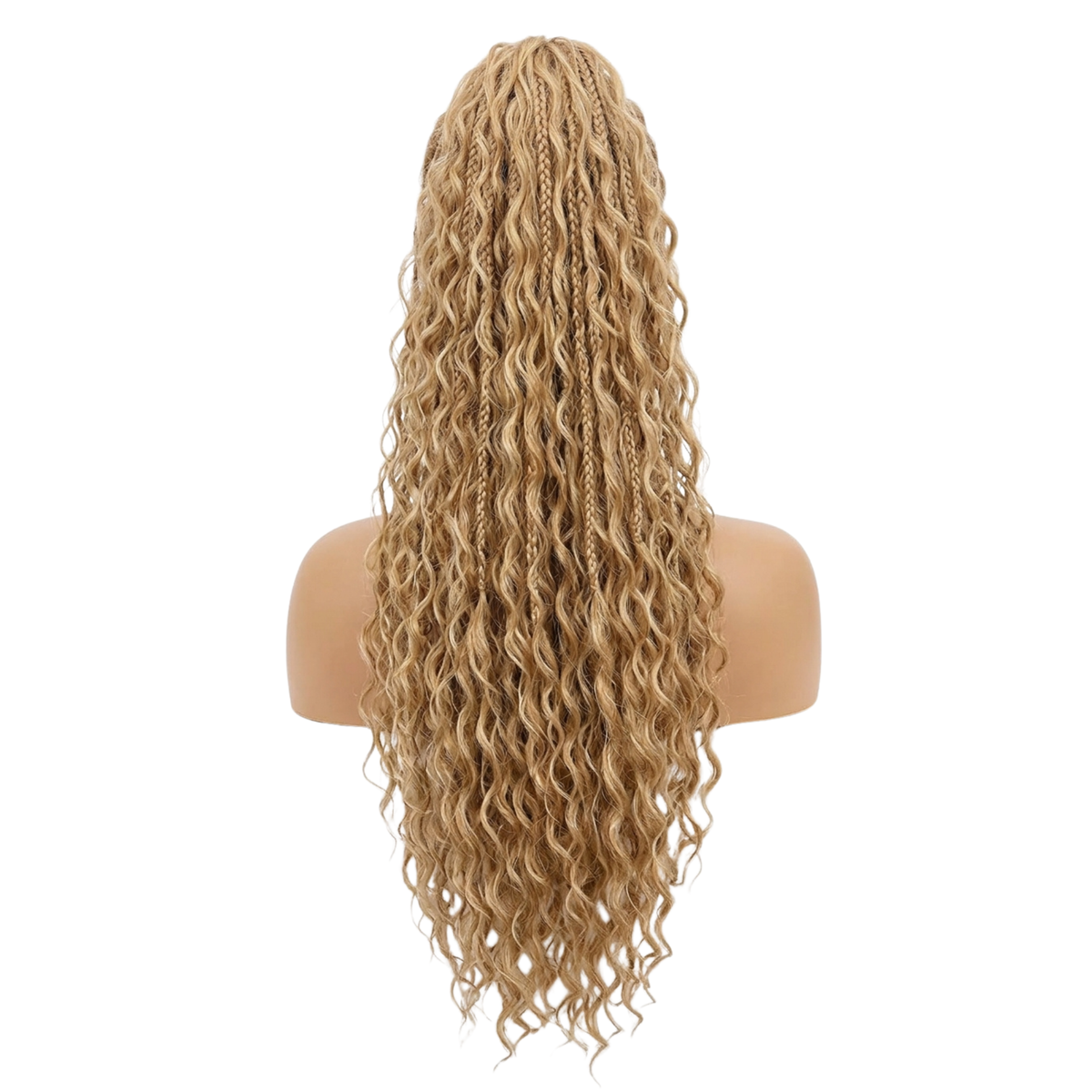 Braided ponytail