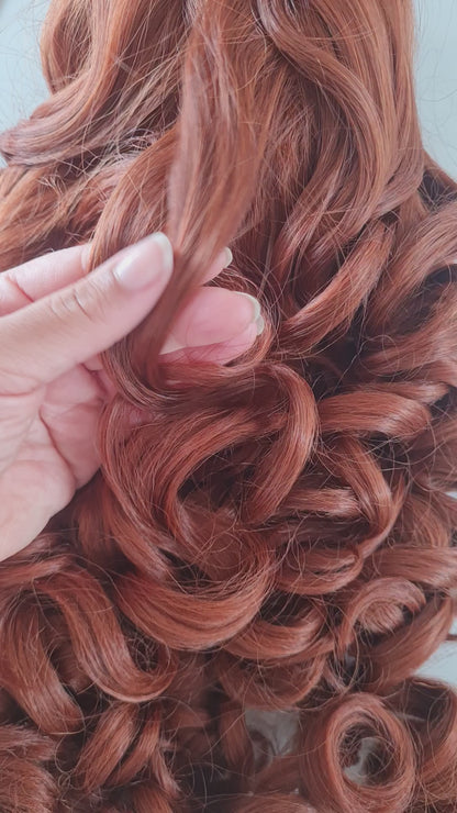 Latisha Kinky texture wig - 24inch - Auburn