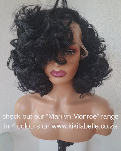 Marilyn Monroe - Black human hair blend wig