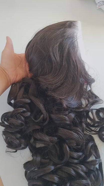 Latisha wig - 24inch - Chocolate brown (Color 2)