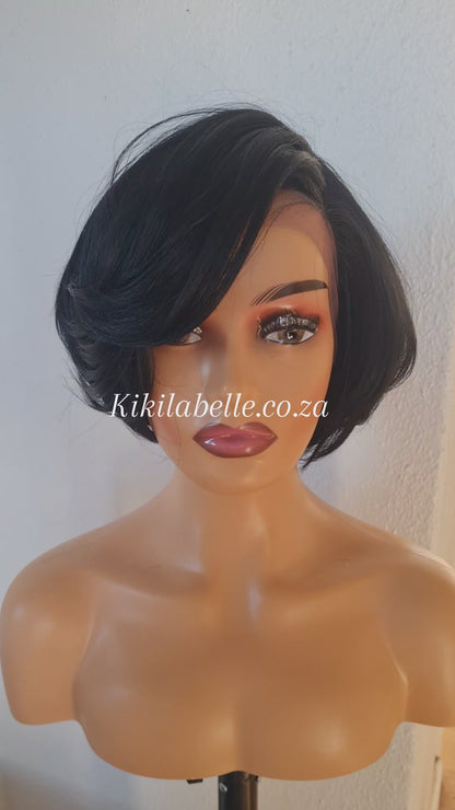 Anika Bob - Swiss lace front wig